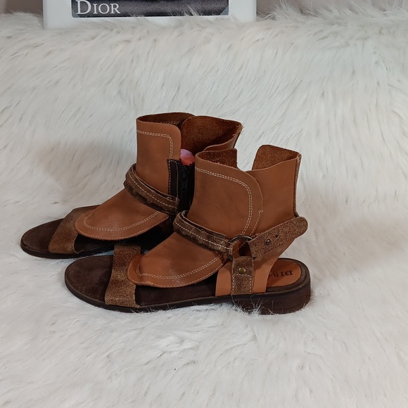 Diba Women's Dive Flat Sandal Sz 8 - Picture 2 of 11